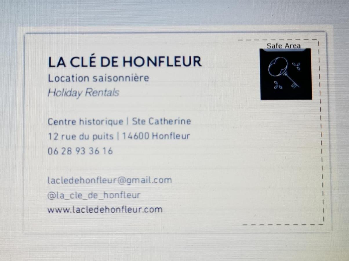 -La Maison Balancoire - Parking Prive - Coeur Historique -La Clef De Онфльор Екстериор снимка